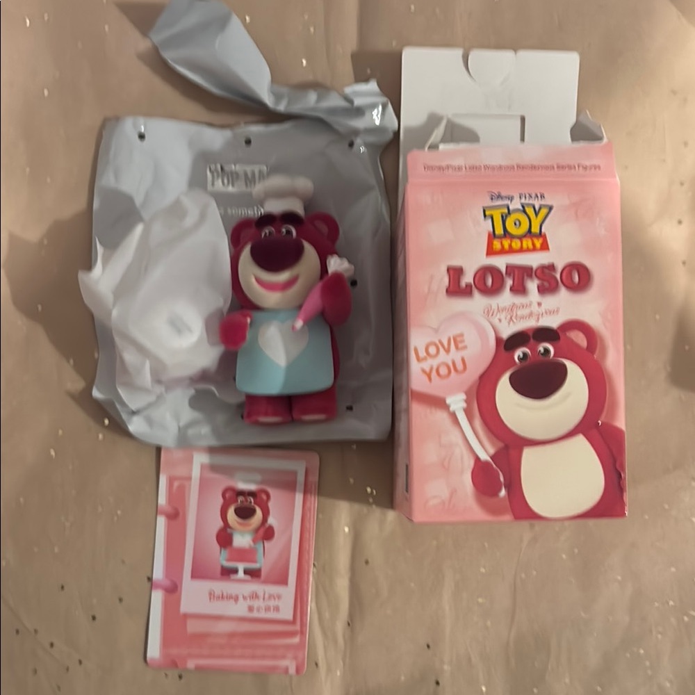 Pop Mart Disney Toy Story Lotso Figure - Baking With Love